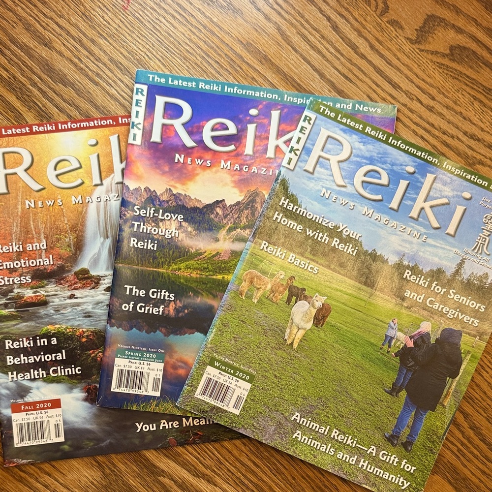 REIKI 2020 “Reiki News Magazine” - Winter, Spring & Fall editions
